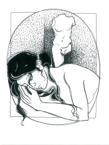 Sappho's Daughter suite of lithographs. Collaboration: Theo Dorgan/Liam Ó Broin. Graphic Studio Gallery 2016